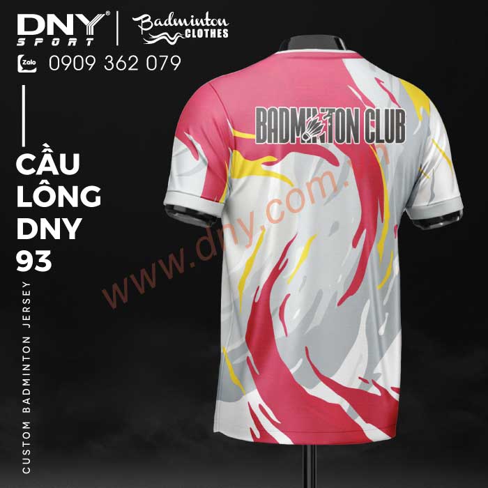 MẪU ÁO CẦU LÔNG THIẾT KẾ THEO YÊU CẦU | DNY-CL2603270093